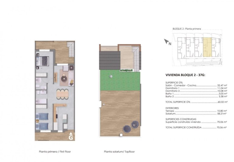 New Build - Bungalow -
Pilar de la Horadada - pueblo