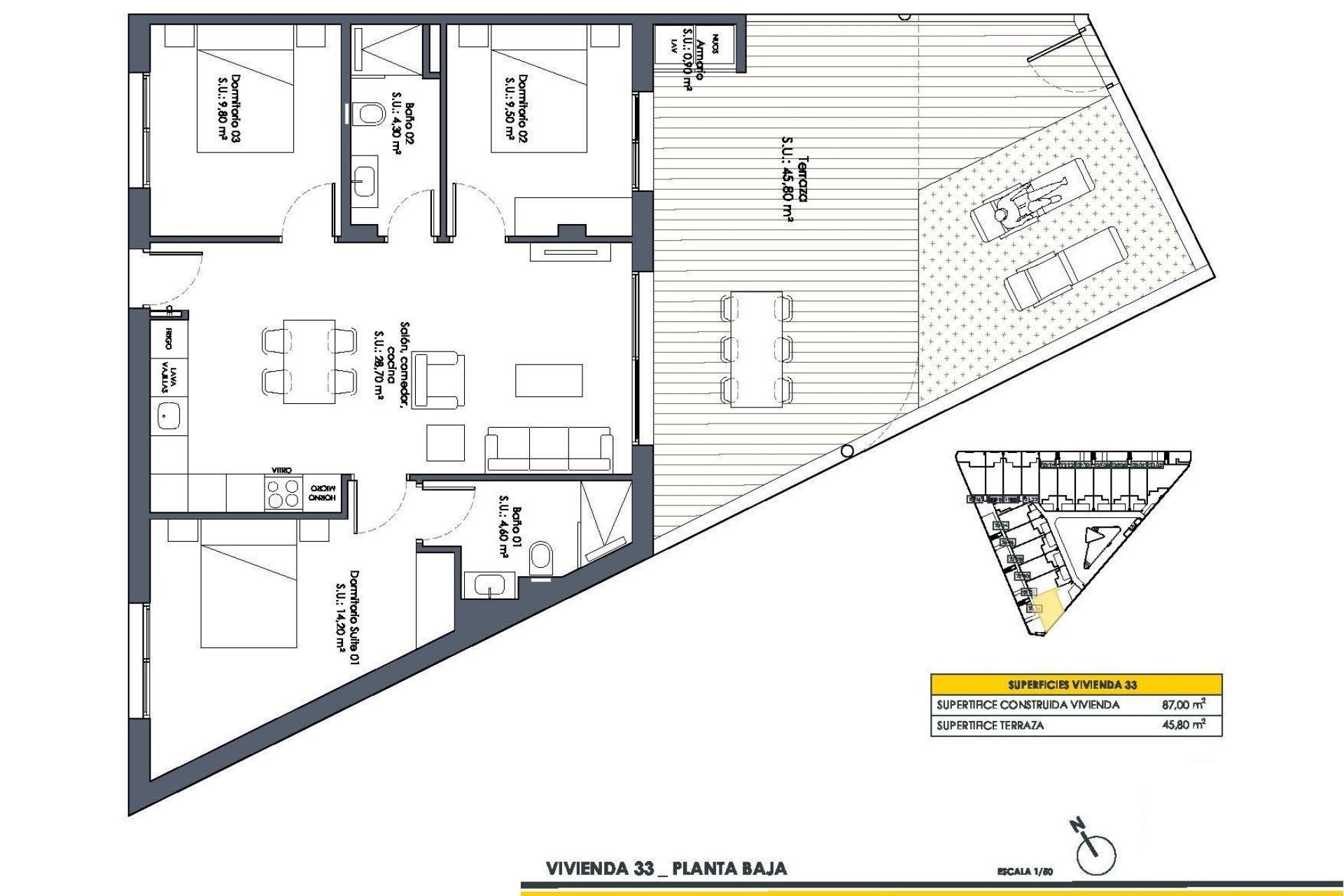 New Build - Bungalow -
San Fulgencio - Pueblo