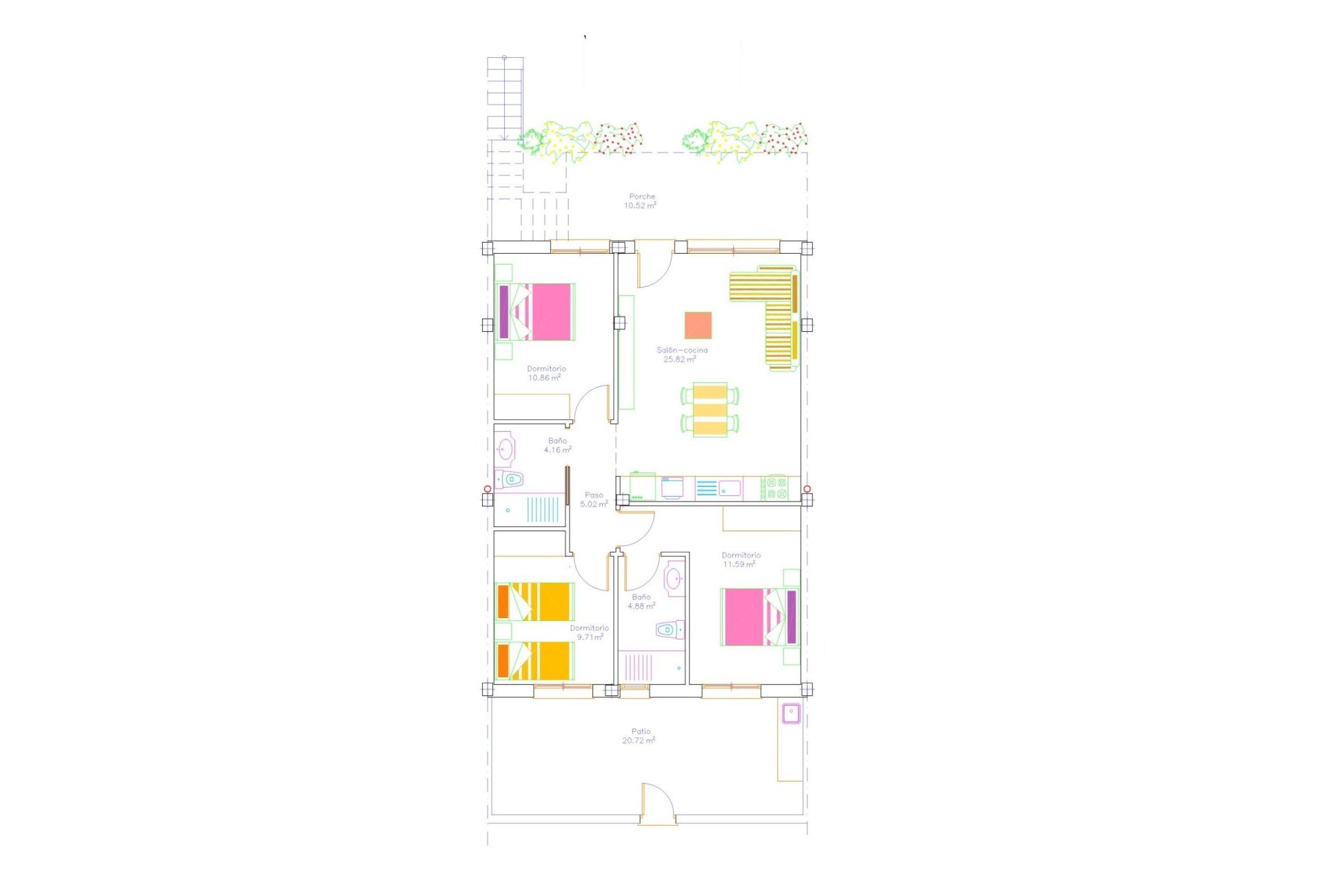 New Build - Bungalow -
San Javier - pueblo