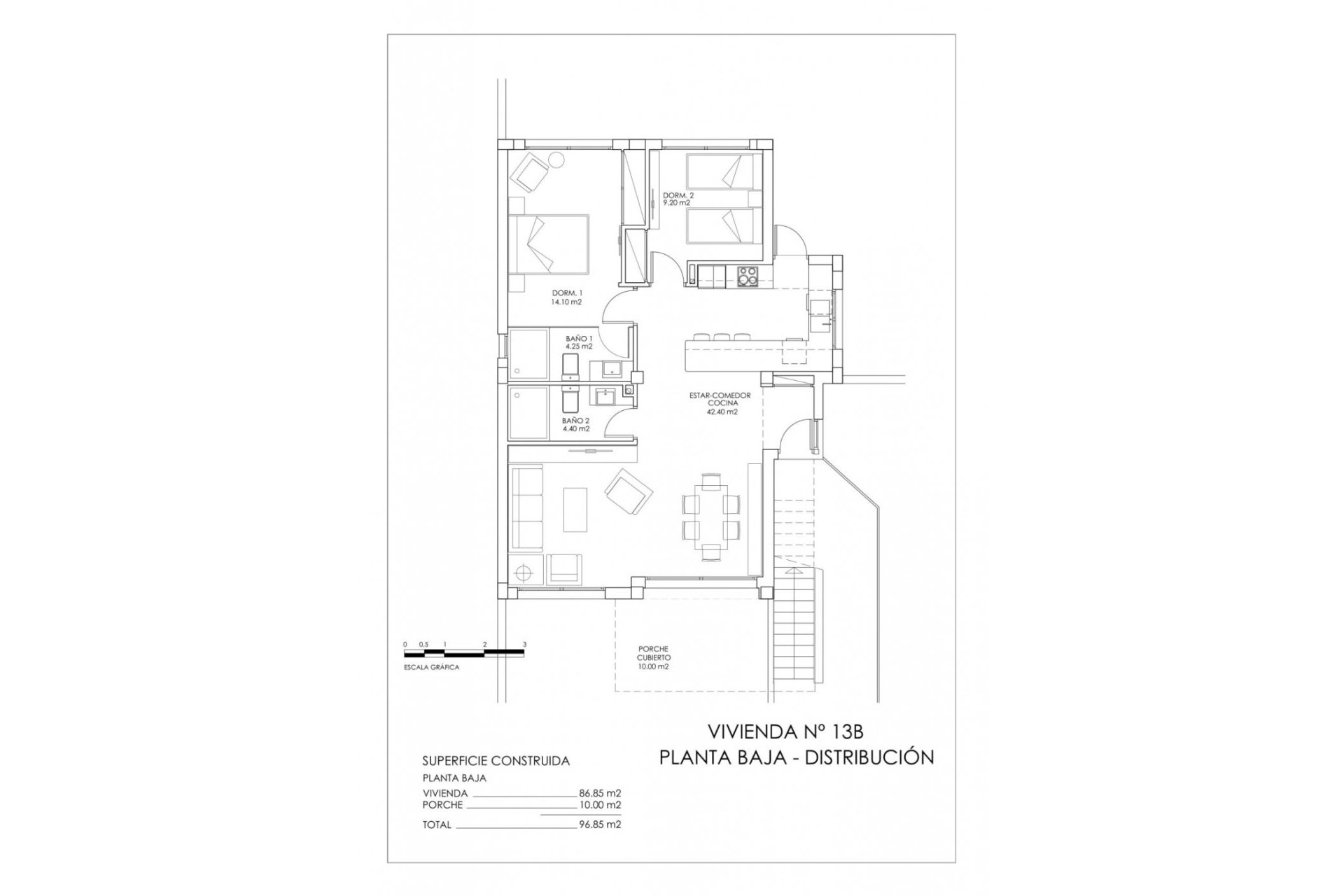 New Build - Bungalow -
San Miguel - Cerro del Sol