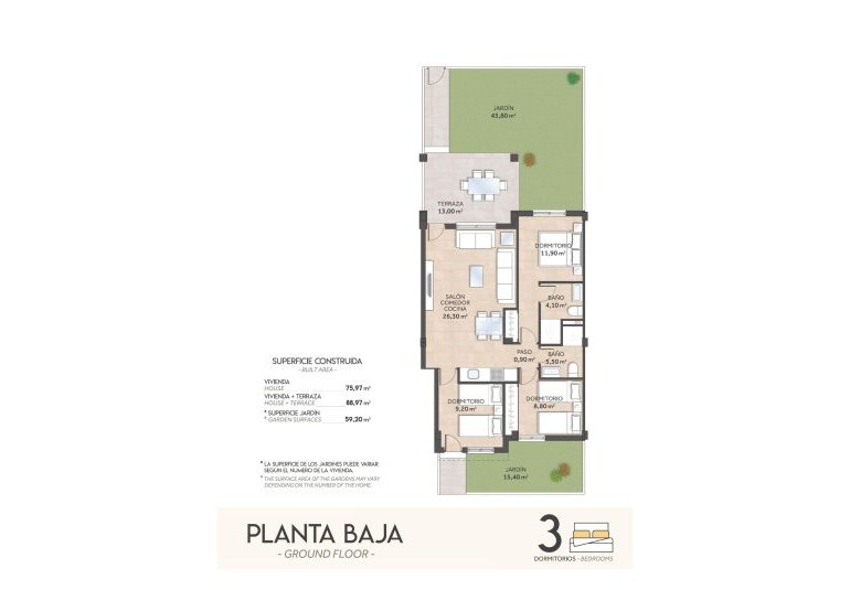 New Build - Bungalow -
San Miguel - La Cañada
