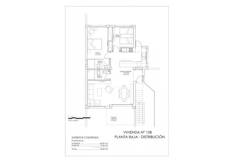 New Build - Bungalow -
San Miguel - VistaBella Golf