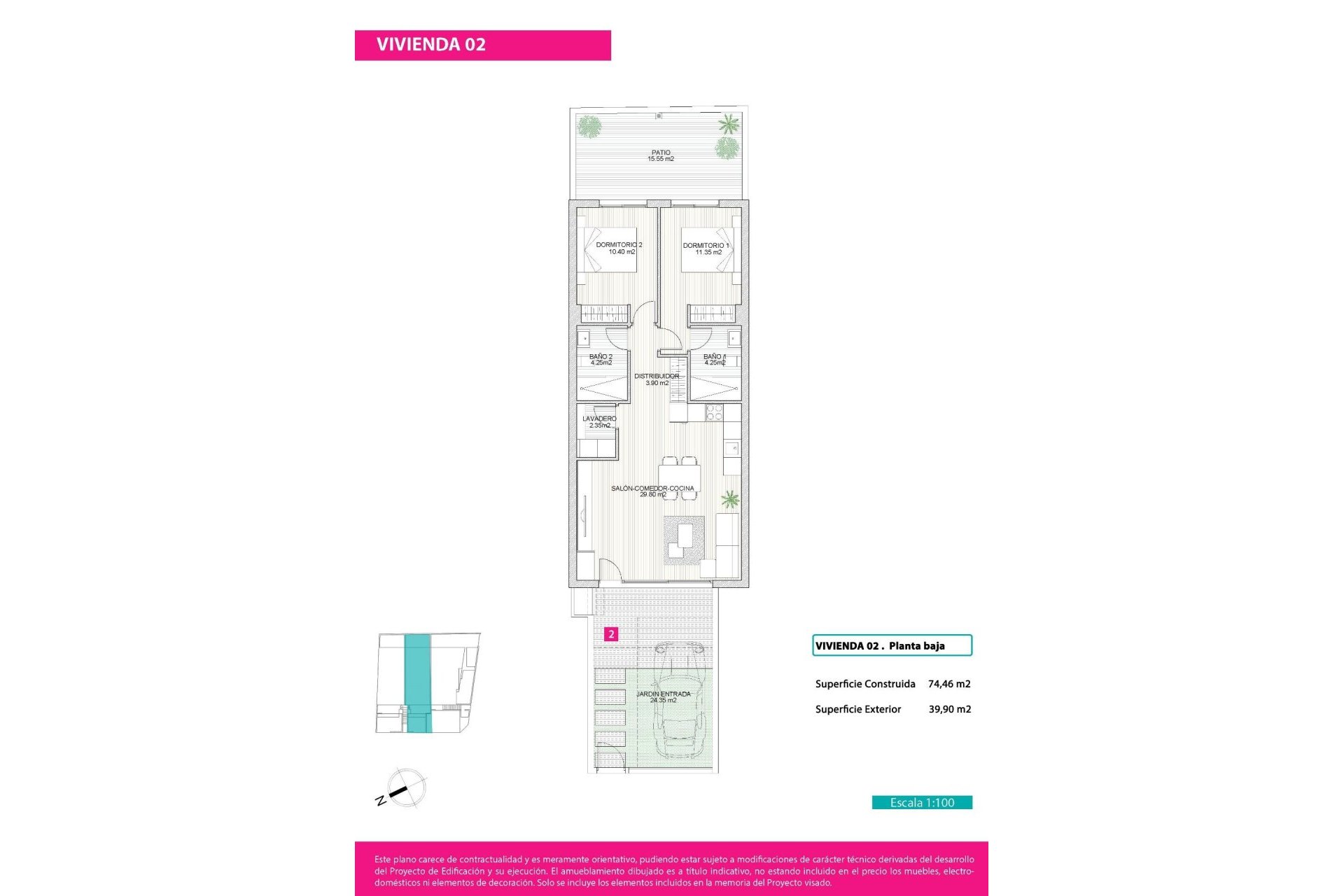 New Build - Bungalow -
San Pedro del Pinatar - Lo Pagan, San Pedro del Pinatar