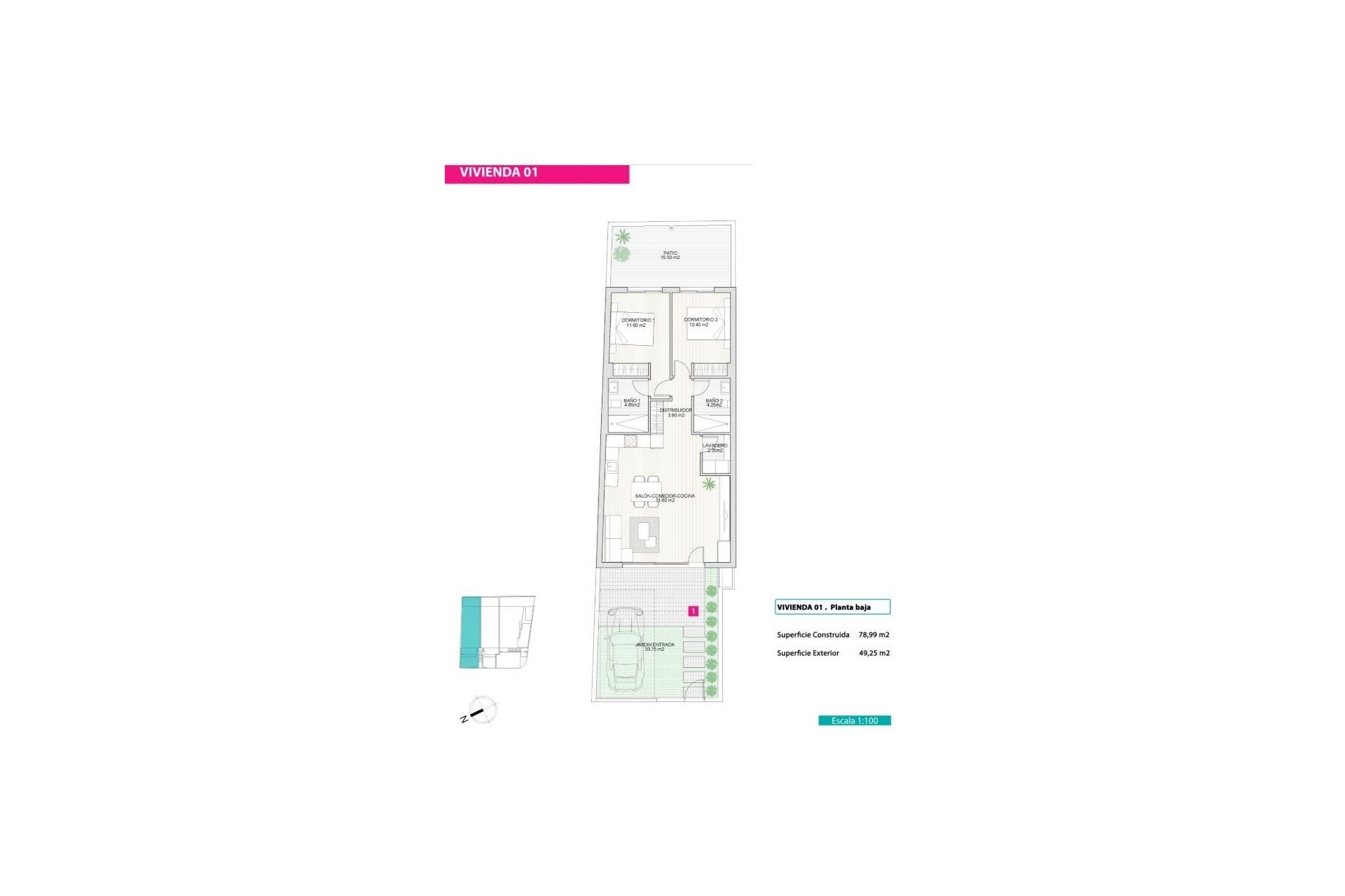 New Build - Bungalow -
San Pedro del Pinatar - Lo Pagan, San Pedro del Pinatar
