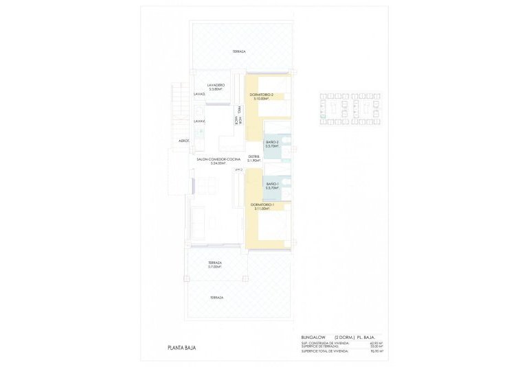 New Build - Bungalow -
Torrevieja - Los Balcones