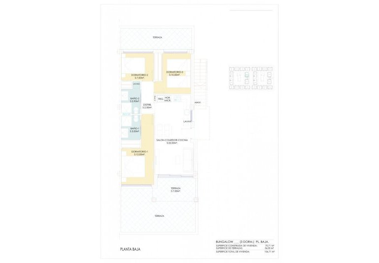 New Build - Bungalow -
Torrevieja - Los Balcones