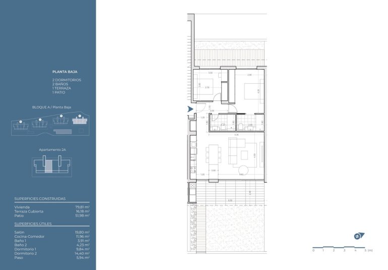 New Build - Ground floor apartment -
La Nucía - Puerto Azul