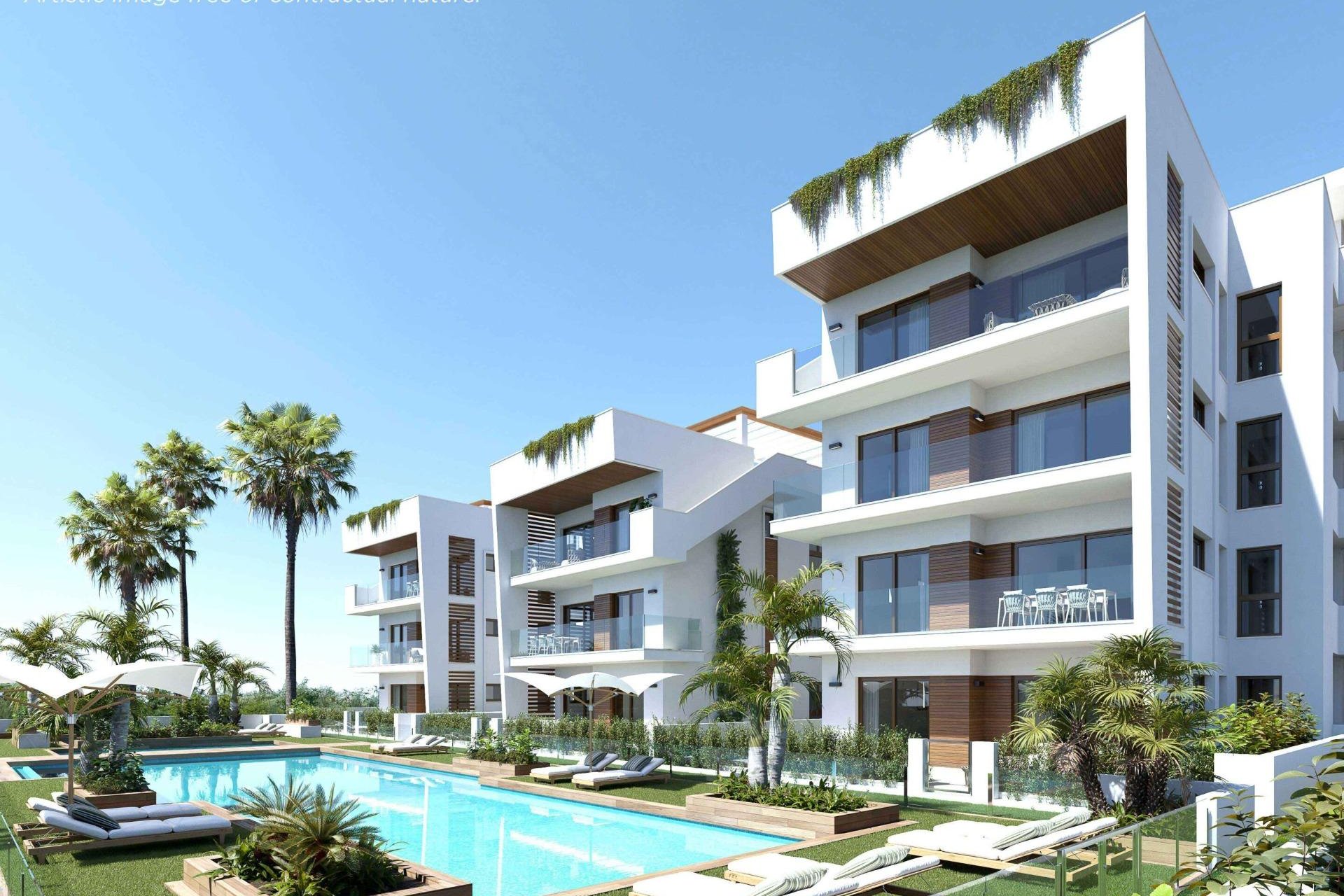 New Build - Ground floor apartment -
Los Alcázares - Parque Diana