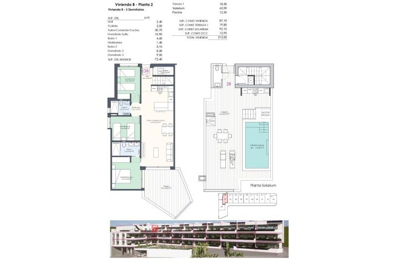 New Build - Penthouse -
Benijofar - Pueblo