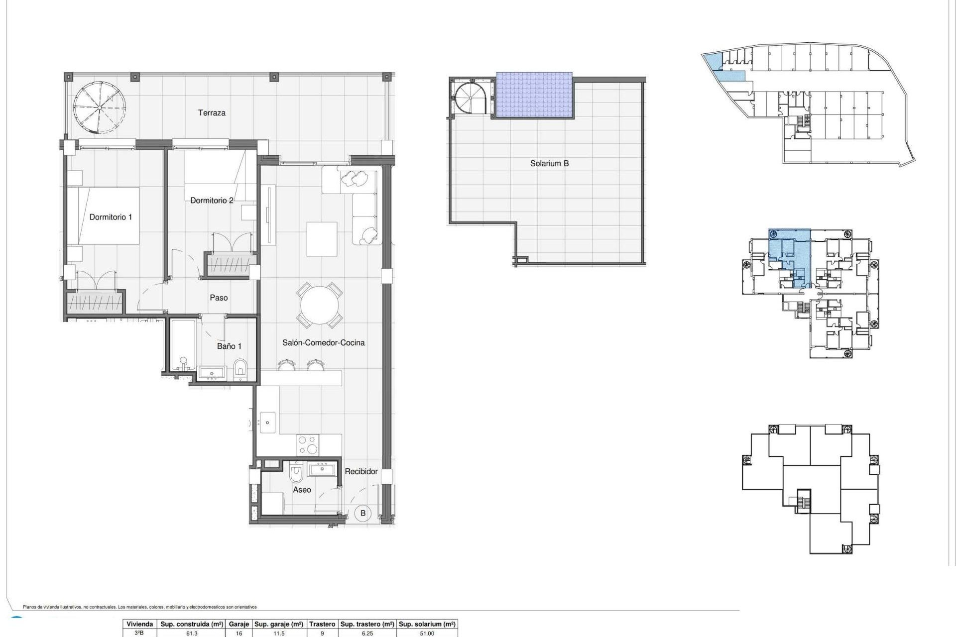 New Build - Penthouse -
Bigastro - pueblo