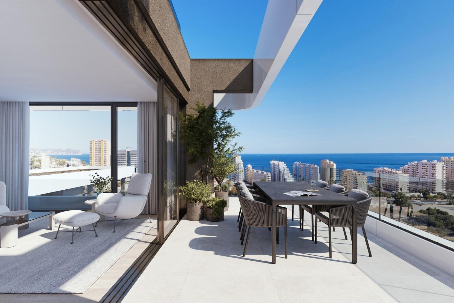 New Build - Penthouse -
Calpe - Marisol park