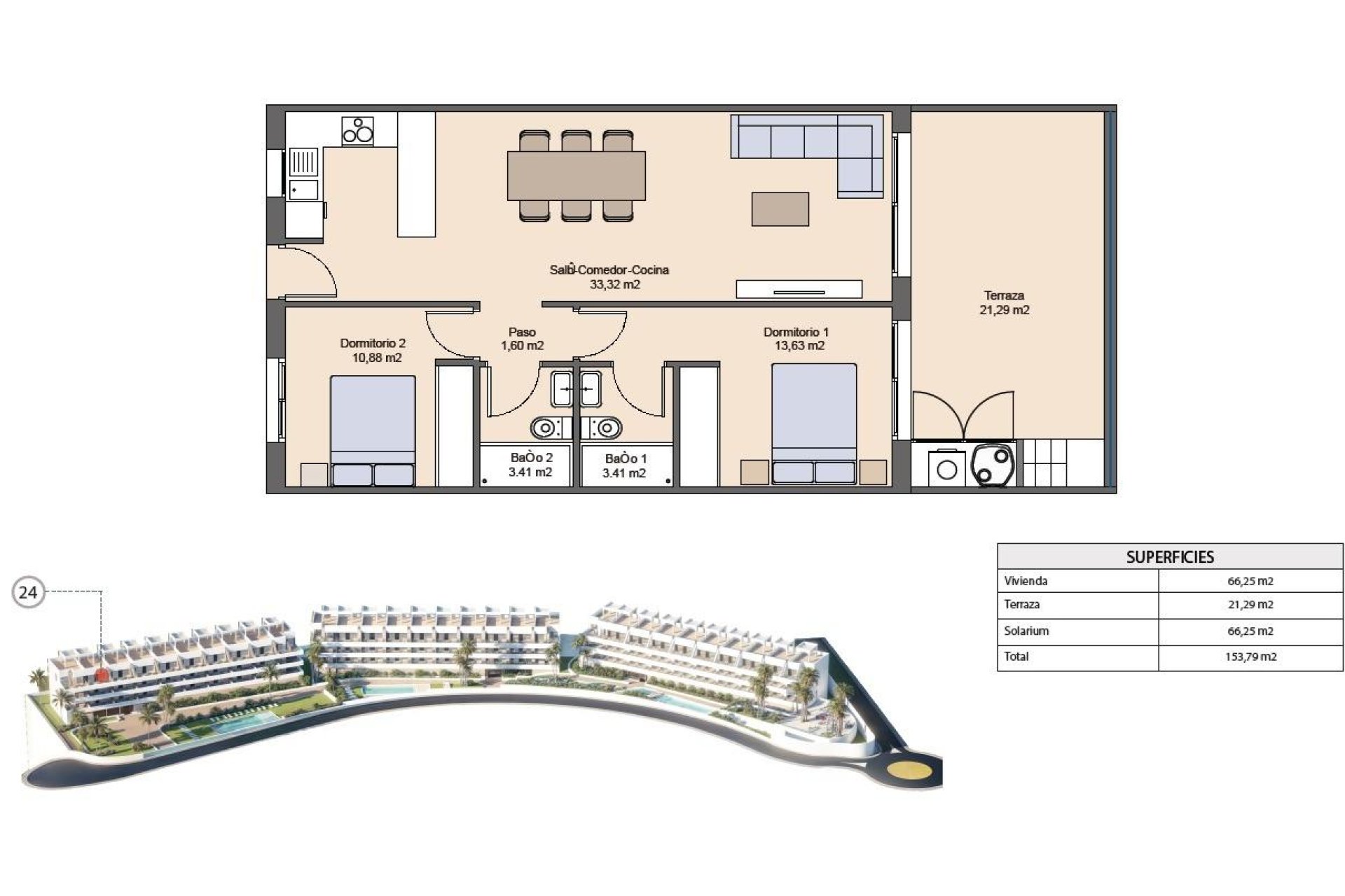 New Build - Penthouse -
Finestrat - Balcon de finestrat