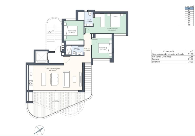 New Build - Penthouse -
Guardamar del Segura - Avenida del Puerto