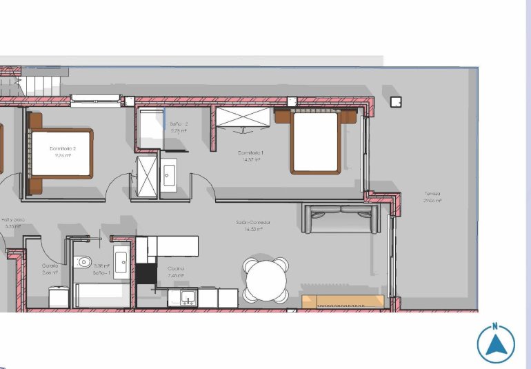 New Build - Penthouse -
Guardamar del Segura - El Raso