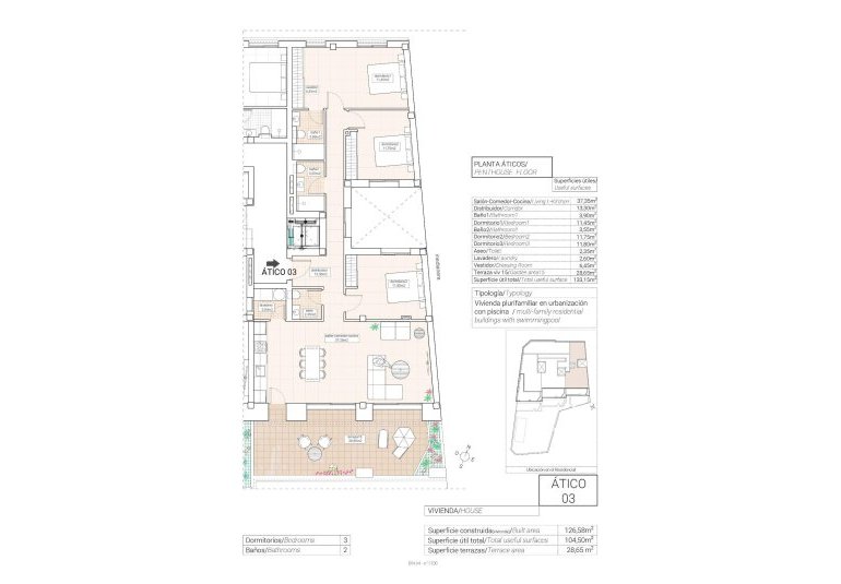 New Build - Penthouse -
Hondón de las Nieves - Pueblo