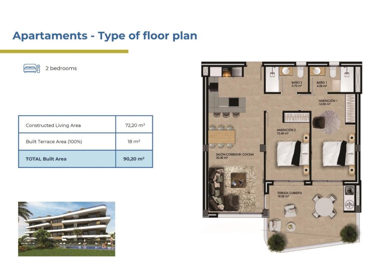 New Build - Penthouse -
Orihuela Costa - La Ciñuelica