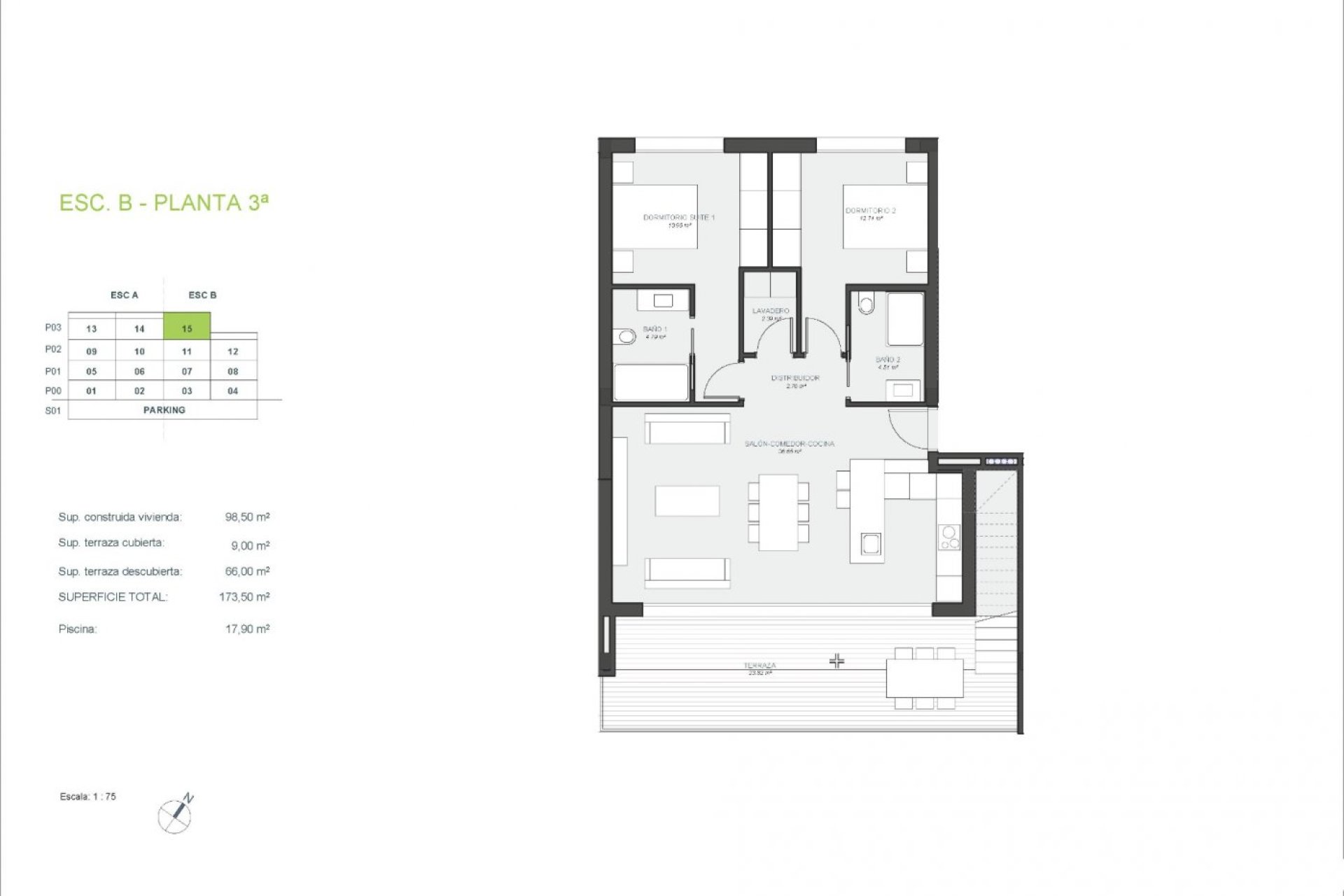 New Build - Penthouse -
Orihuela - Las Colinas