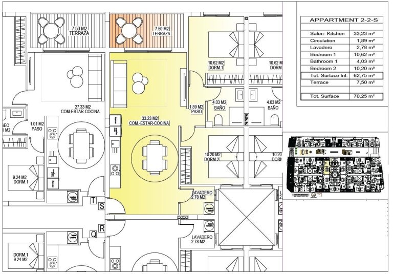 New Build - Penthouse -
San Miguel - Pueblo