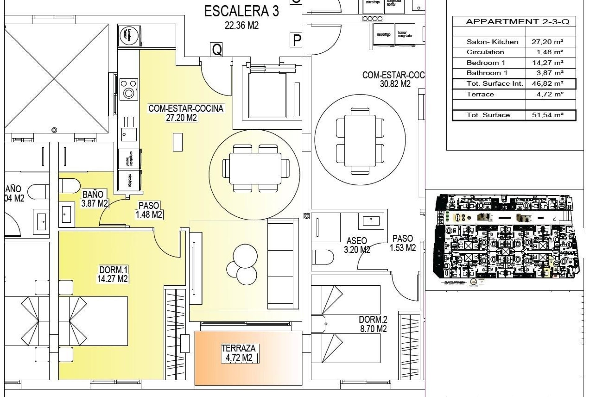 New Build - Penthouse -
San Miguel - Pueblo