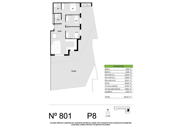 New Build - Penthouse -
San Miguel - Pueblo