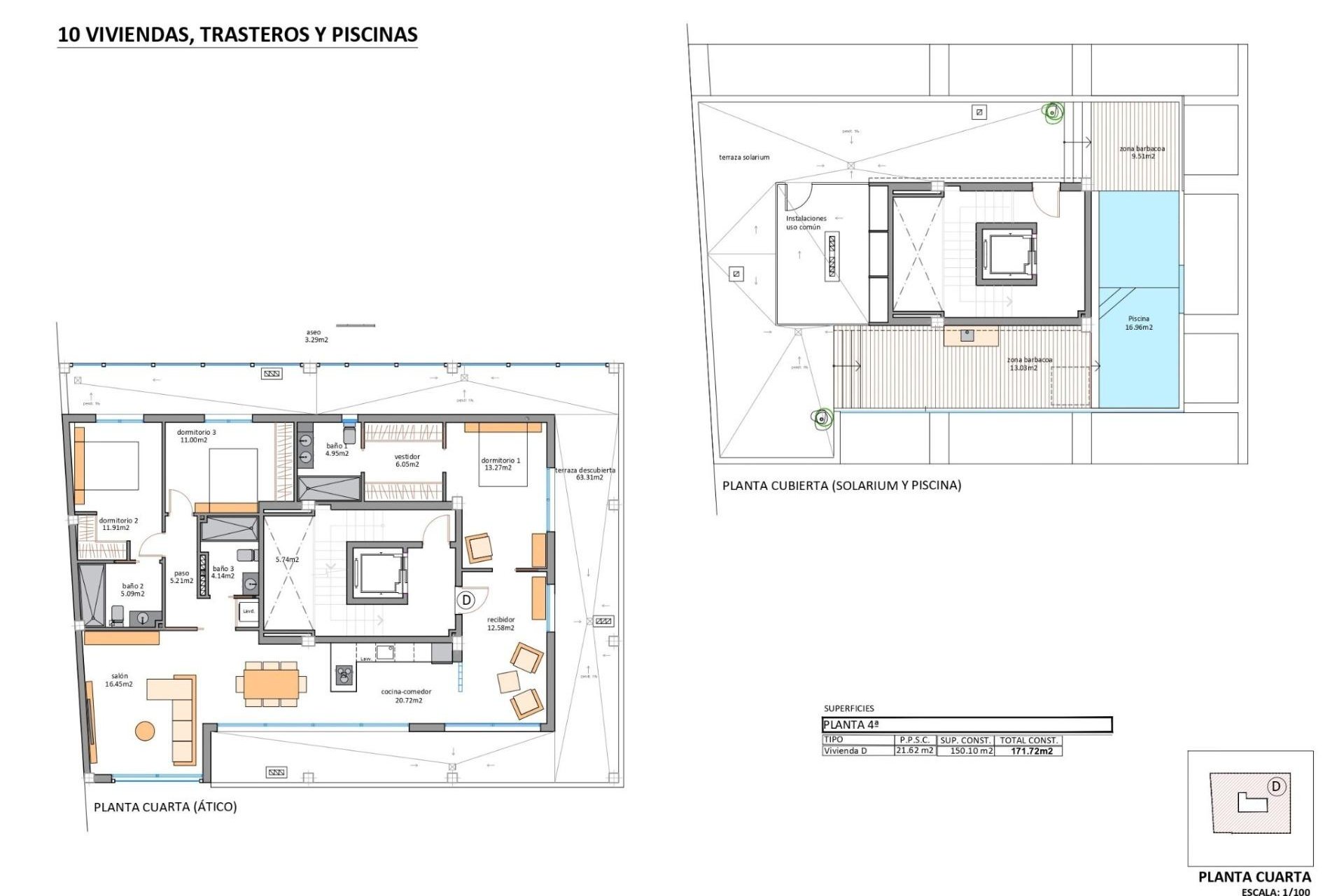 New Build - Penthouse -
San Pedro del Pinatar - Lo Pagan, San Pedro del Pinatar