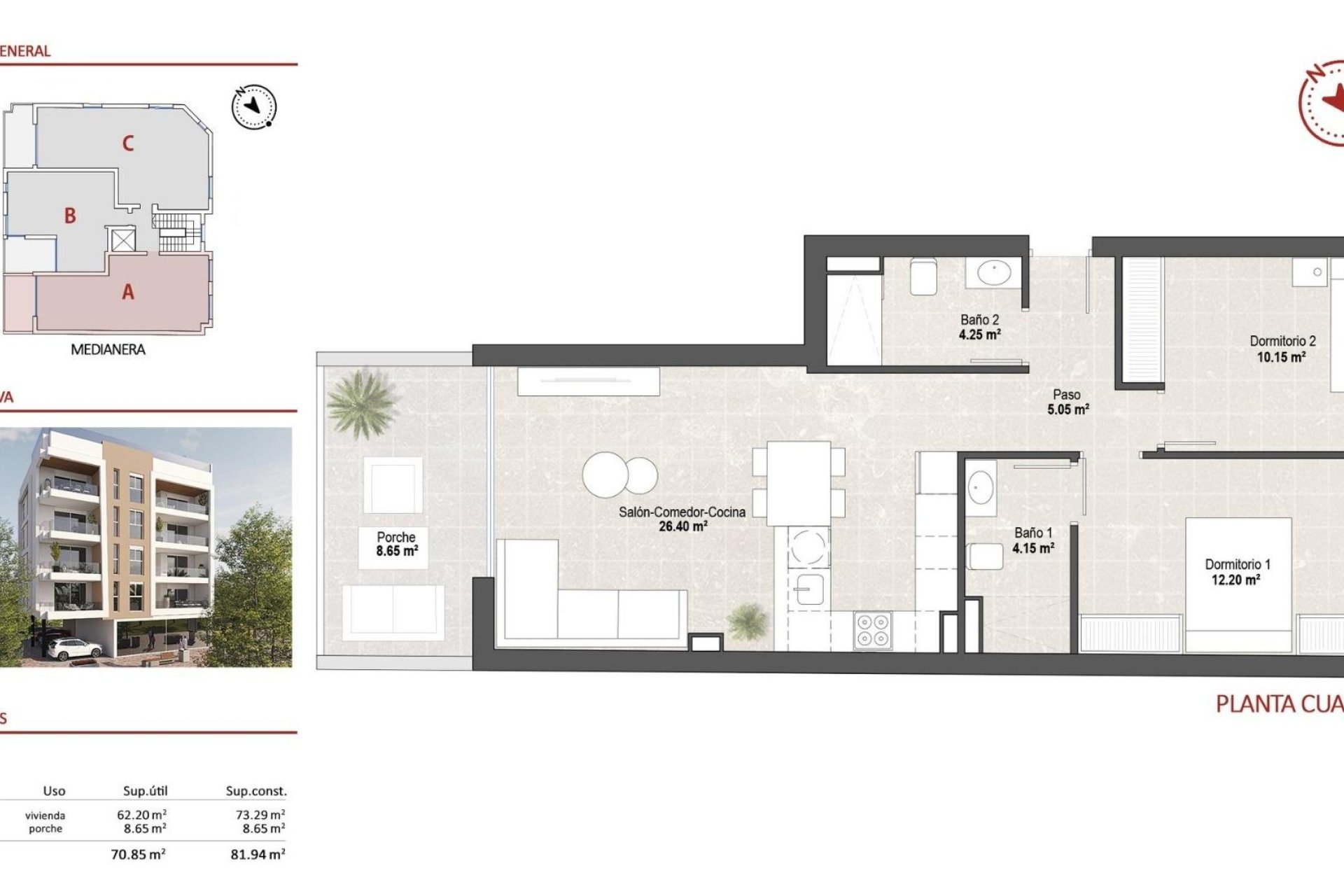 New Build - Penthouse -
San Pedro del Pinatar - Lo Pagan, San Pedro del Pinatar