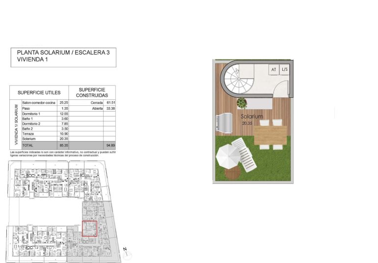 New Build - Penthouse -
Santa Pola - Estacion de autobuses