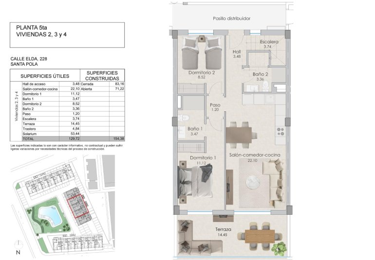 New Build - Penthouse -
Santa Pola - Playa Tamarit