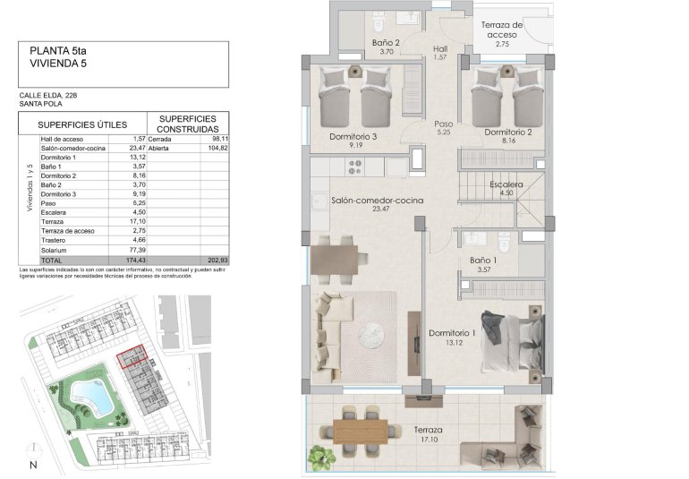 New Build - Penthouse -
Santa Pola - Playa Tamarit