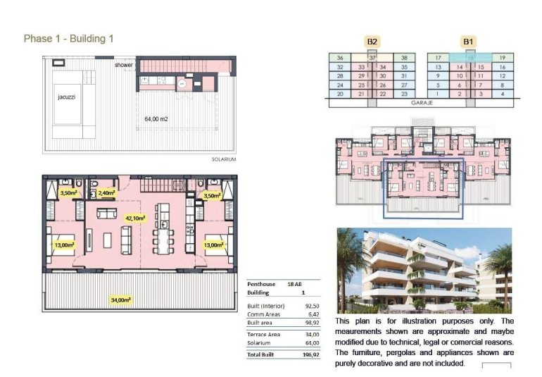 New Build - Penthouse -
Torre Pacheco - Santa Rosalia Lake And Life Resort