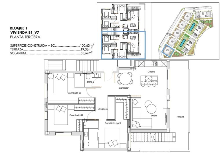 New Build - Penthouse -
Torre Pacheco - Santa Rosalia Lake And Life Resort