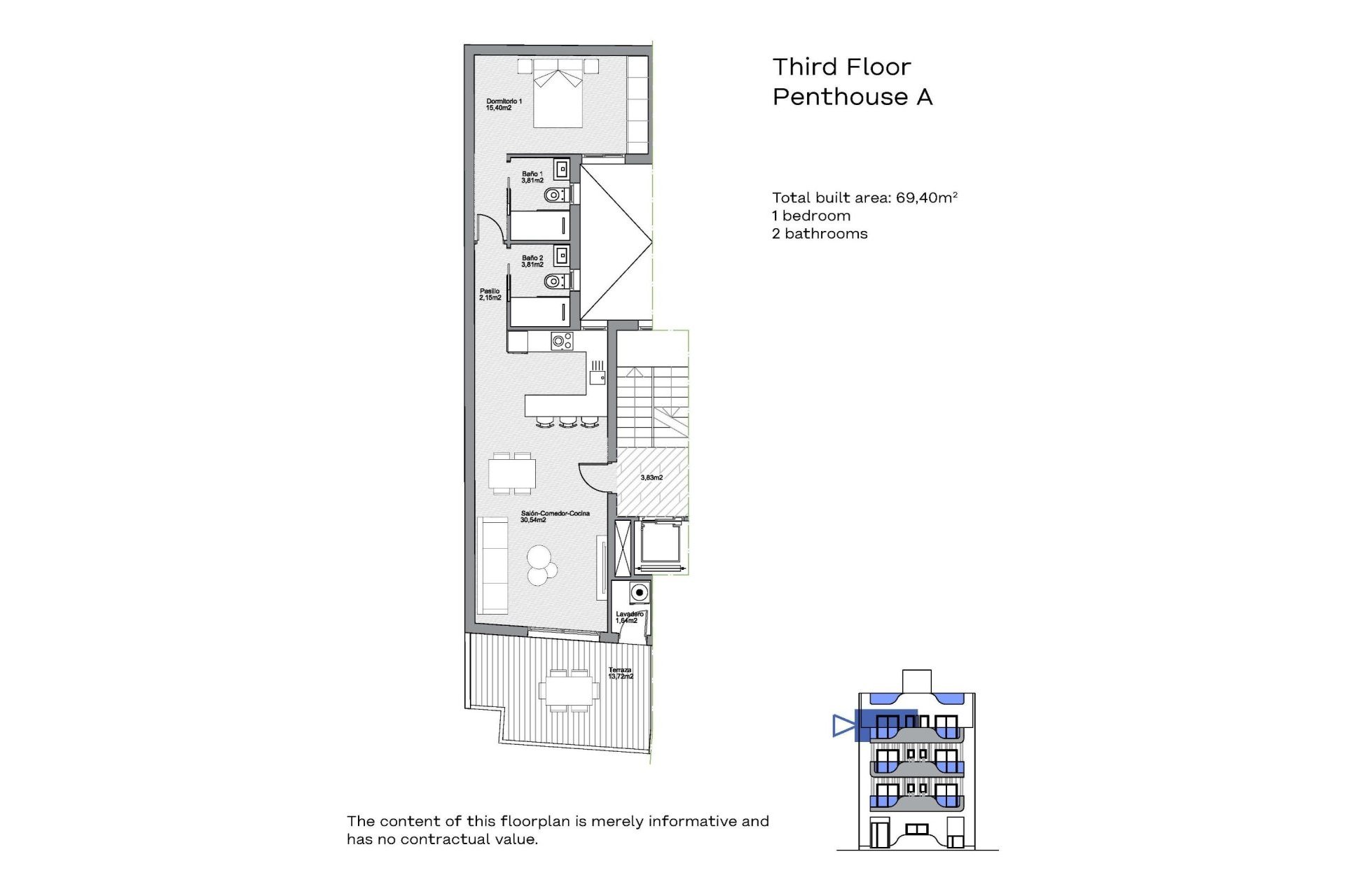 New Build - Penthouse -
Torrevieja - Centro