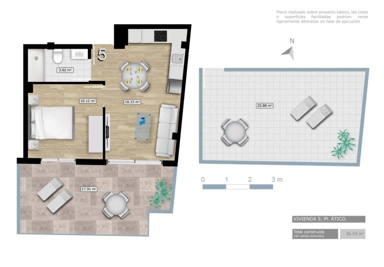 New Build - Penthouse -
Torrevieja - Centro