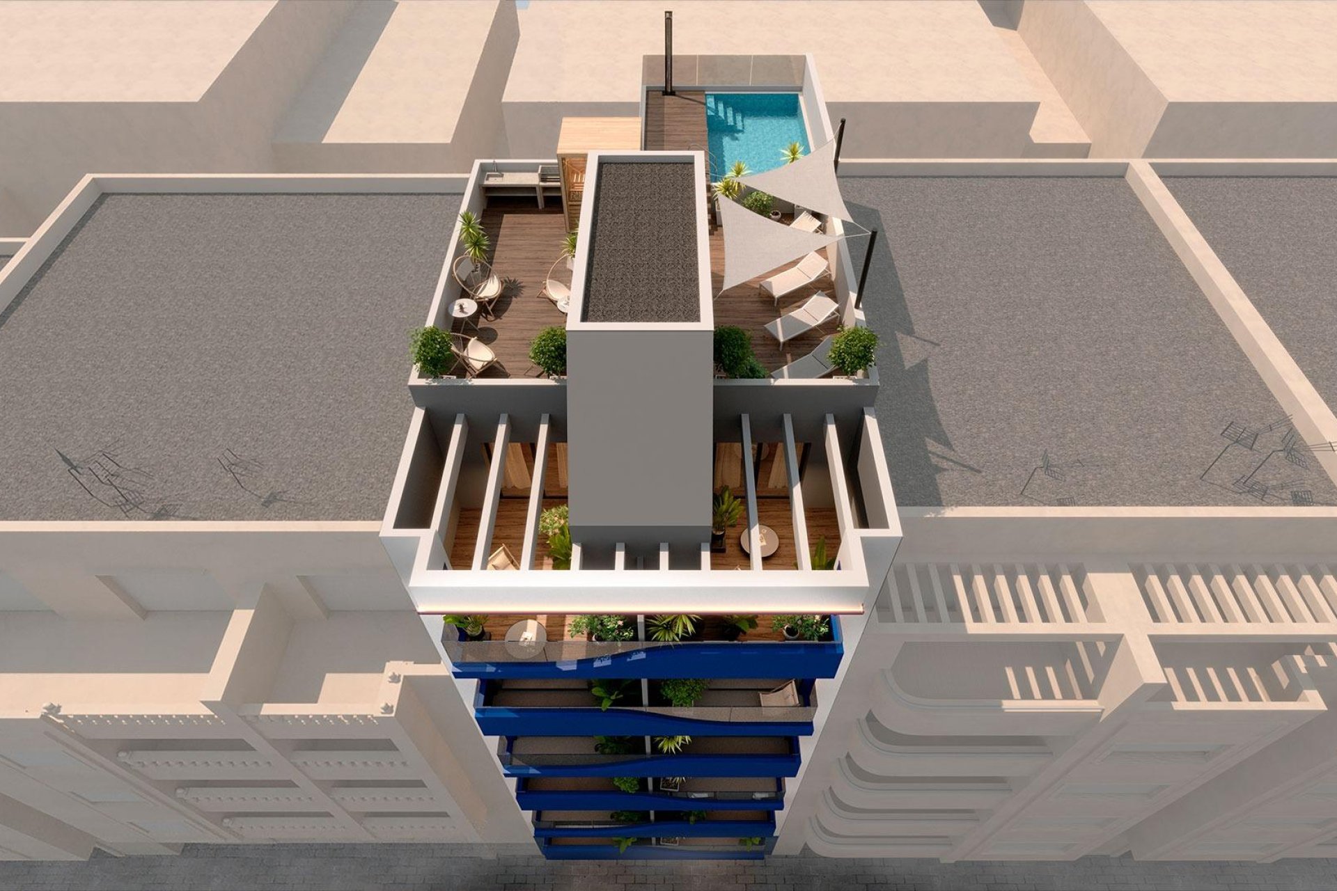 New Build - Penthouse -
Torrevieja - Playa del Acequión