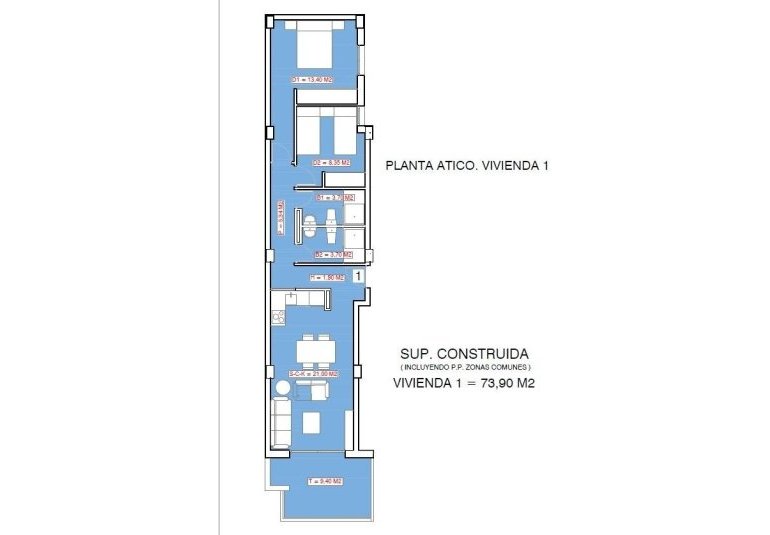 New Build - Penthouse -
Torrevieja - Playa El Acequión