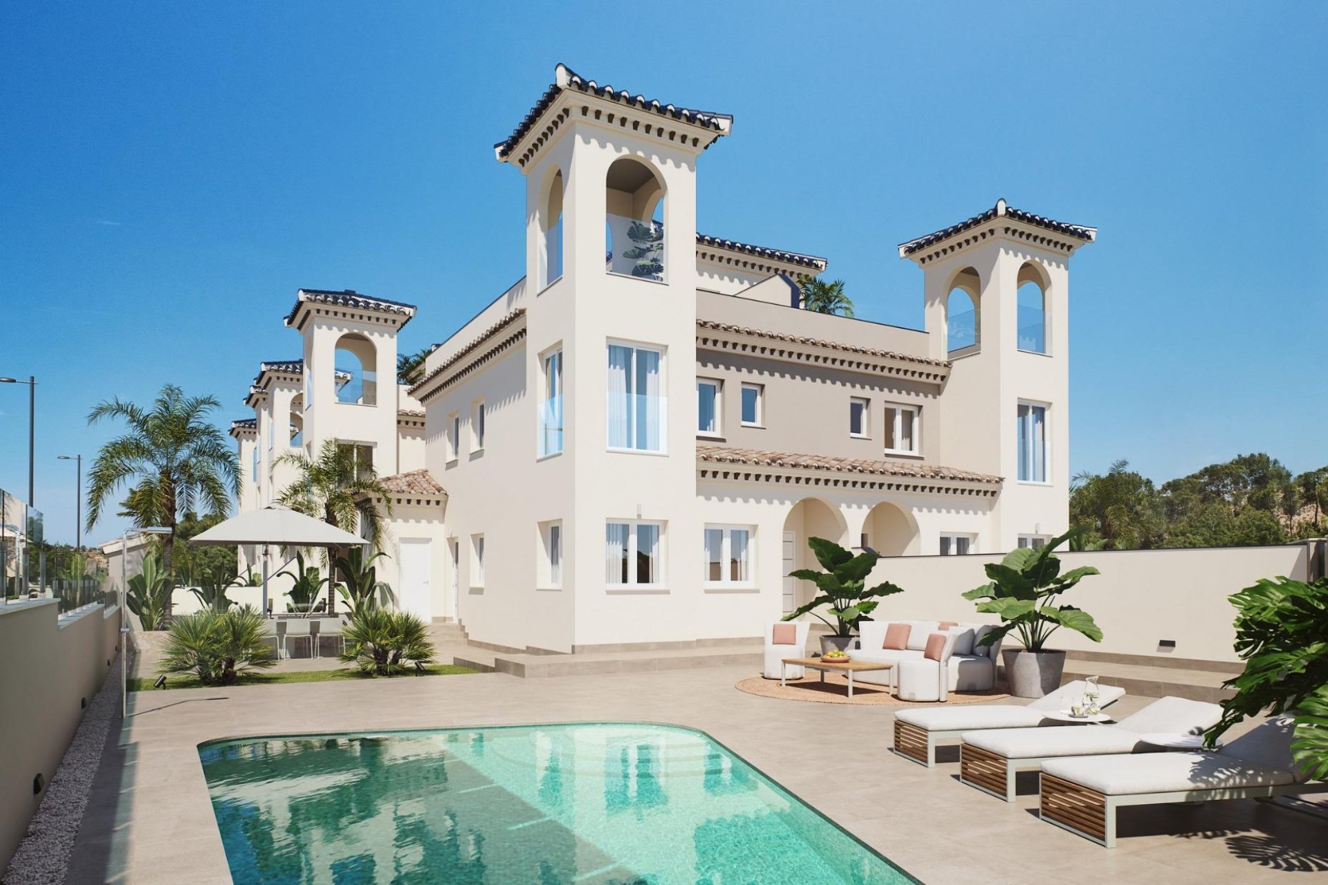 New Build - Quad house -
Bigastro - pueblo