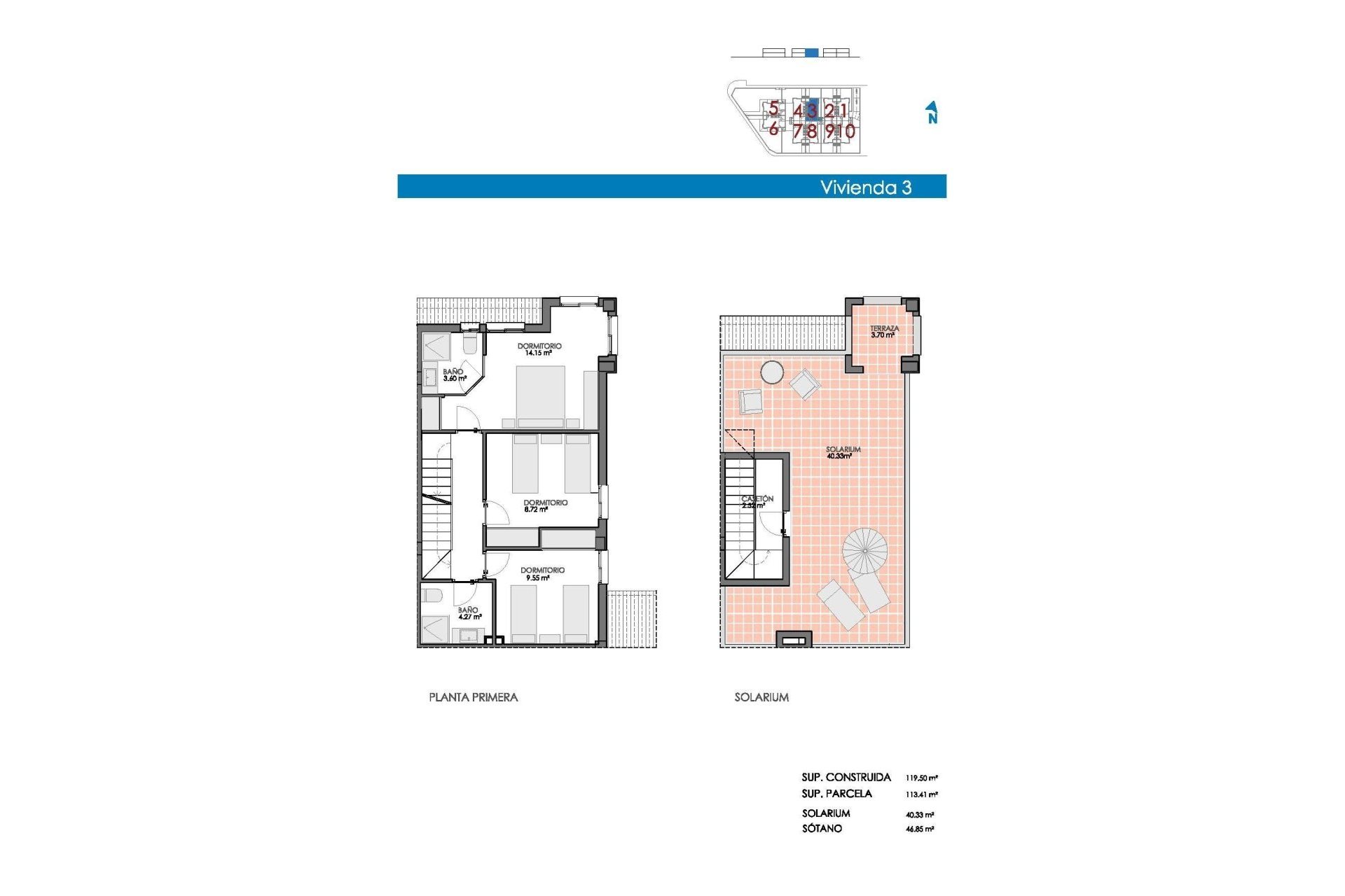 New Build - Quad house -
Bigastro - pueblo