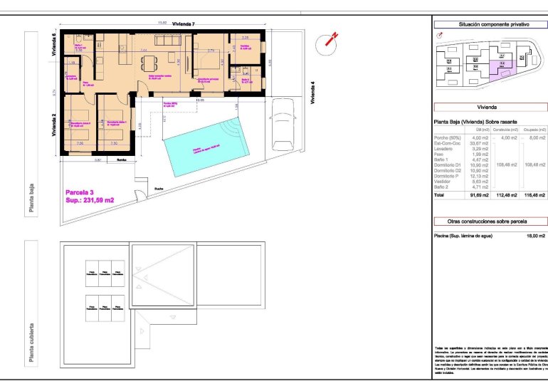 New Build - Quad house -
Daya Nueva - Centro