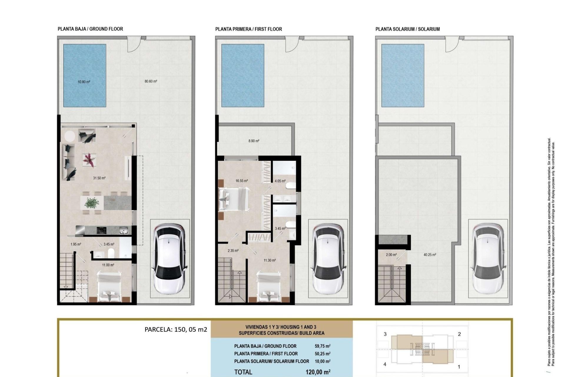 New Build - Quad house -
San Javier - pueblo