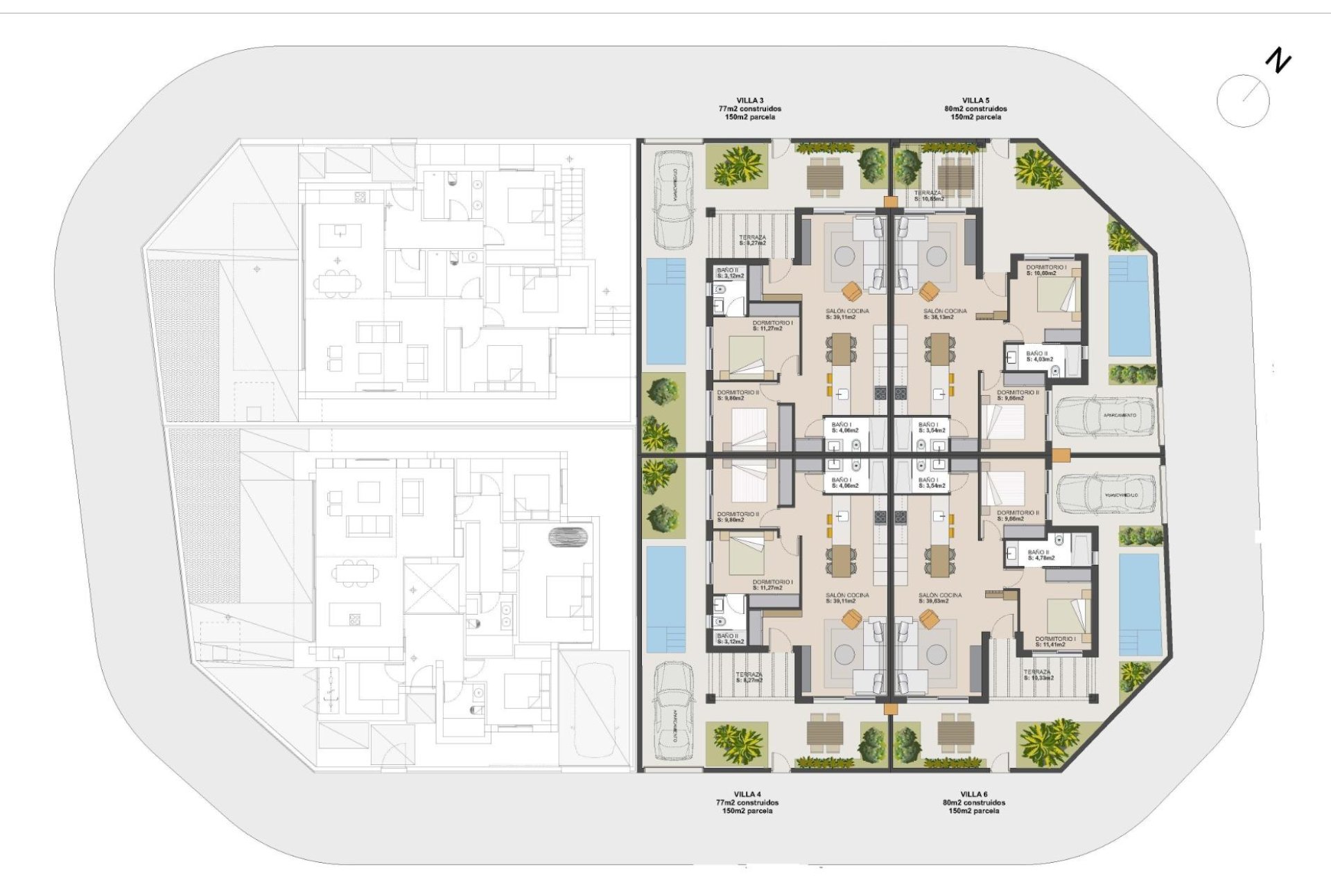 New Build - Quad house -
Torre Pacheco - El Alba