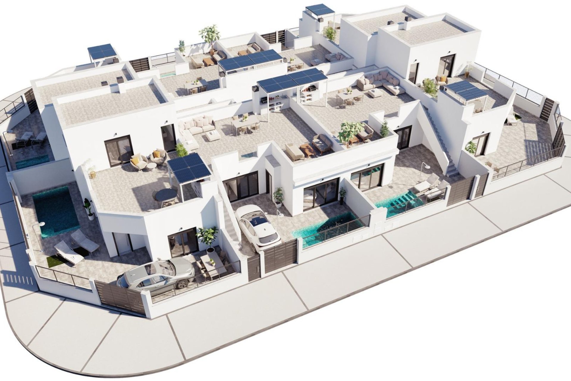 New Build - Quad house -
Torre Pacheco - El Alba