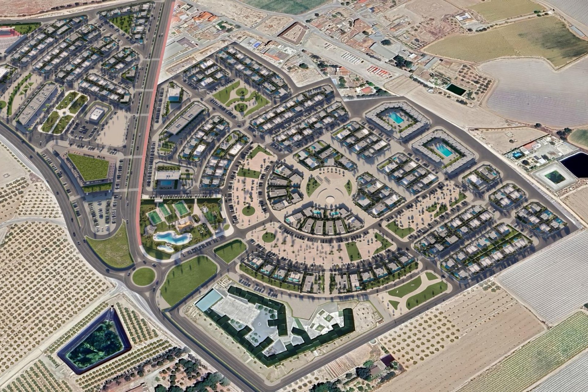 New Build - Quad house -
Torre Pacheco - El Alba