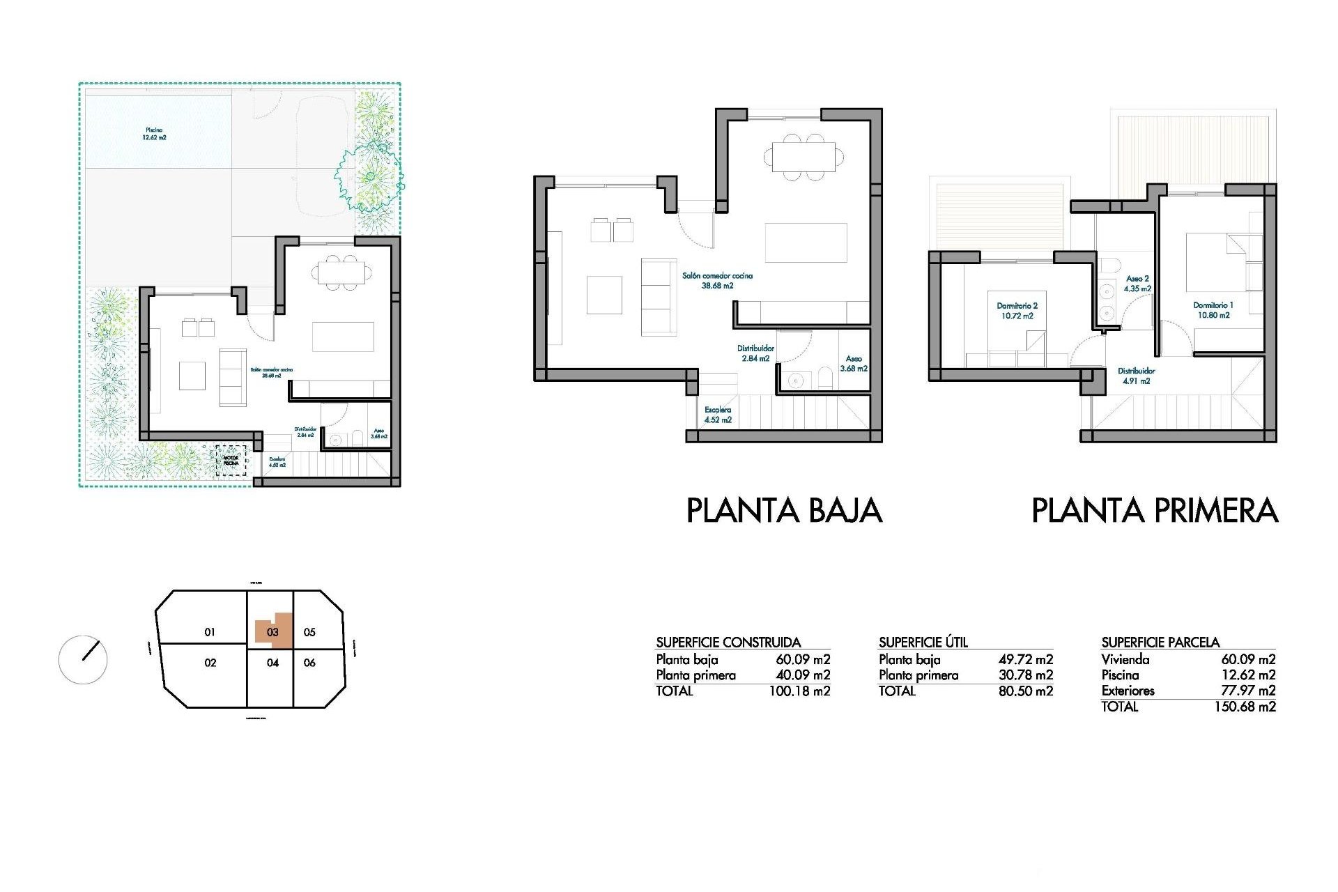 New Build - Quad house -
Torre Pacheco - El Alba