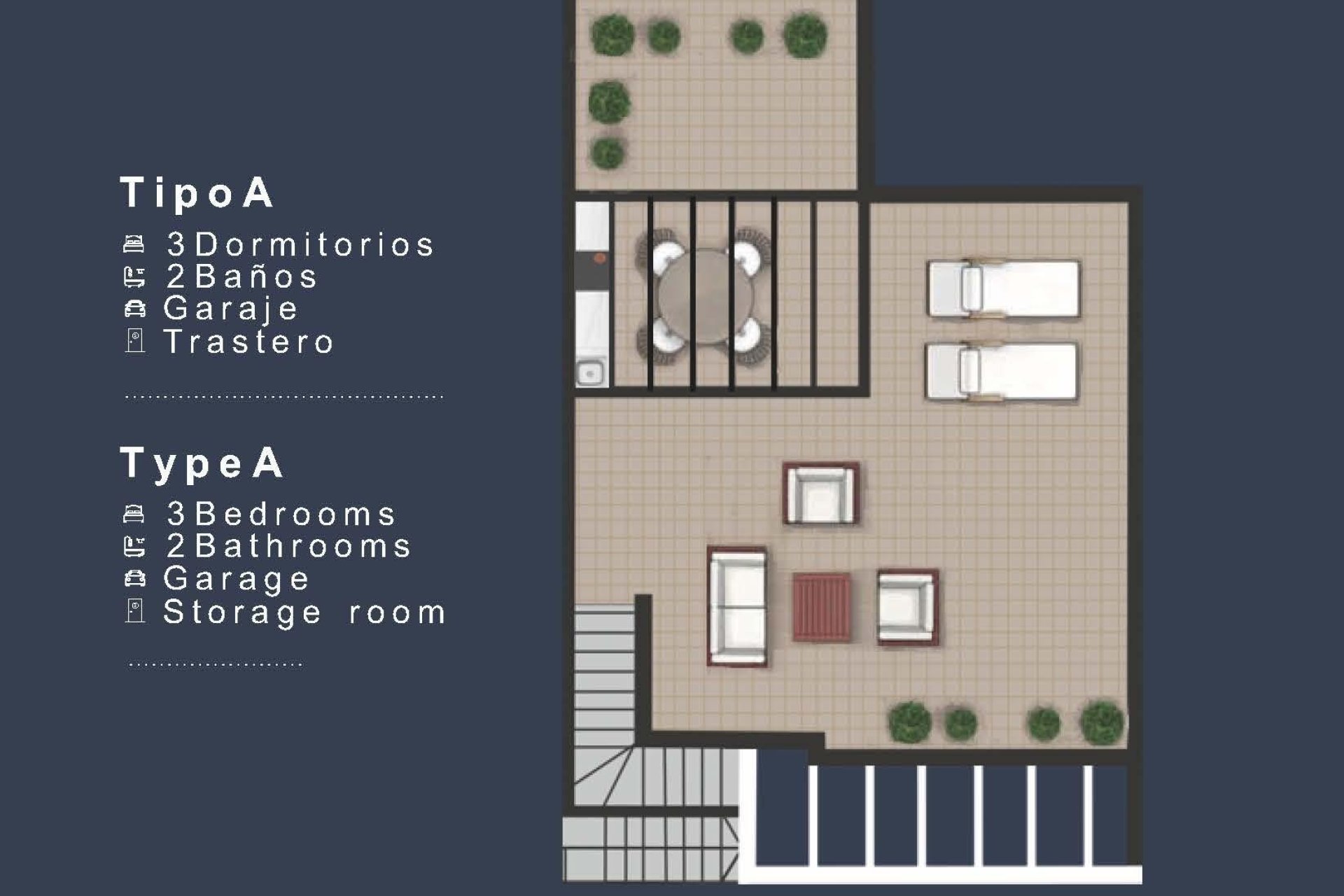 New Build - Top Floor Bungalow -
San Pedro del Pinatar - Los Pinos