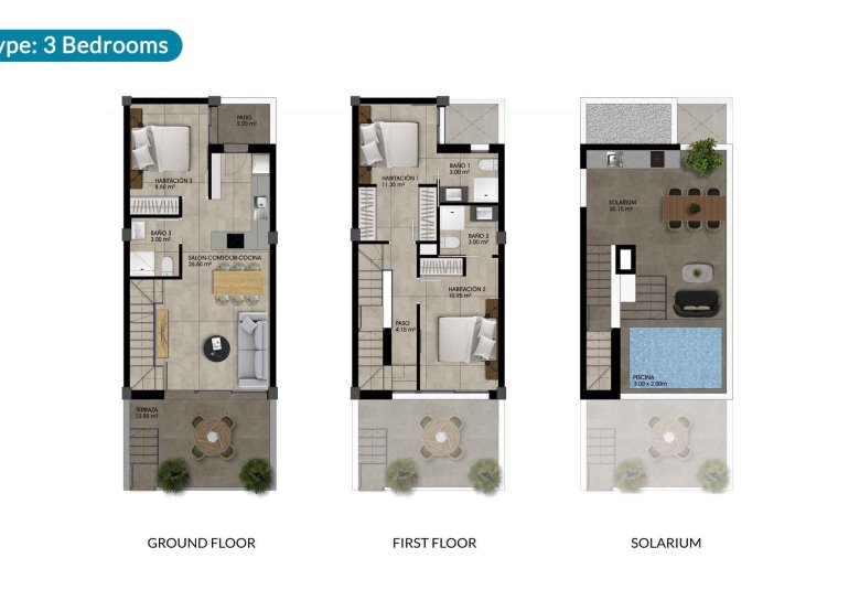 New Build - Town House -
Dolores - Sector 2