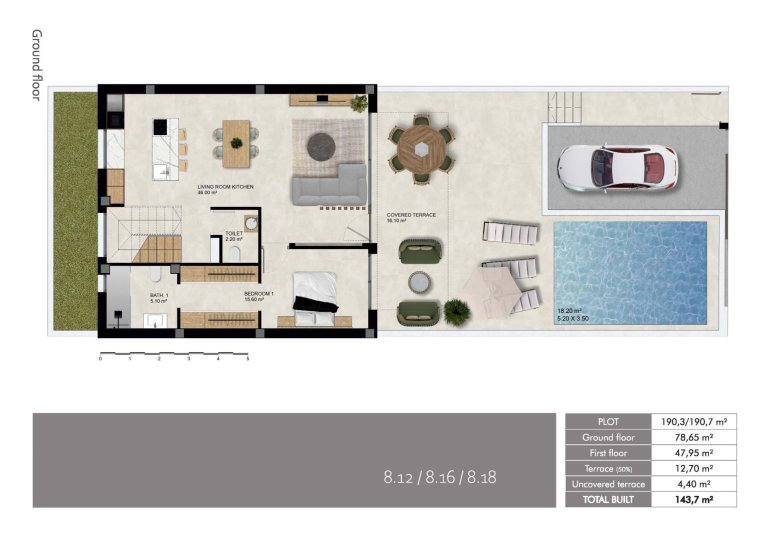 New Build - Town House -
Dolores - Sector 3