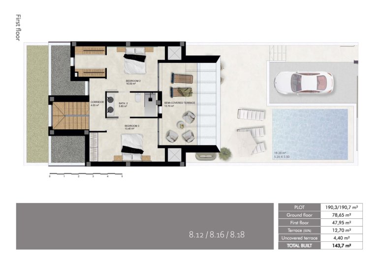 New Build - Town House -
Dolores - Sector 3