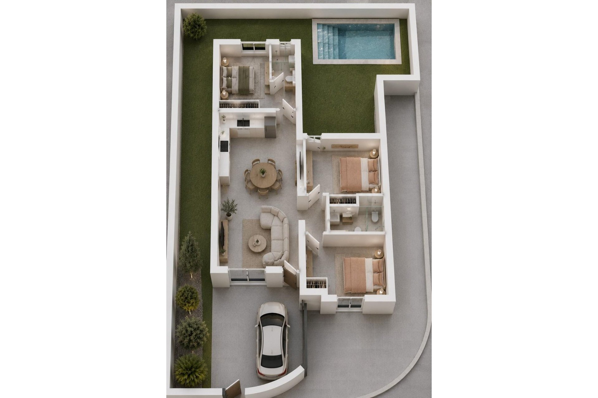 New Build - Town House -
Mazarron - Country Club