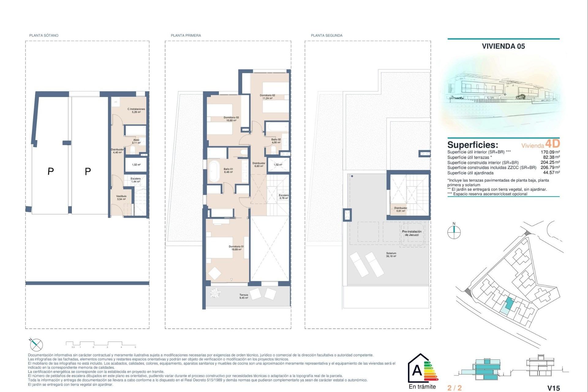 New Build - Town House -
San Juan Playa - Cabo De Las Huertas