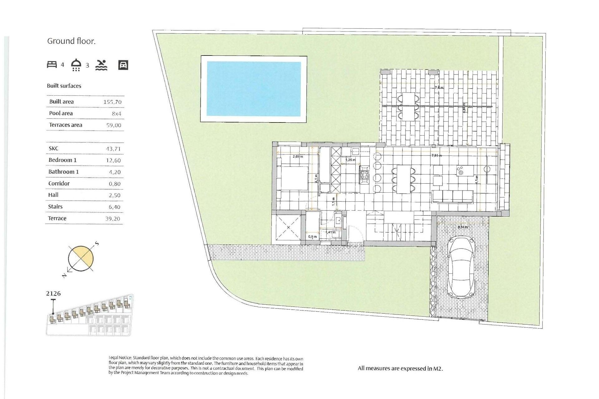 New Build - Villa -
Algorfa - La finca golf